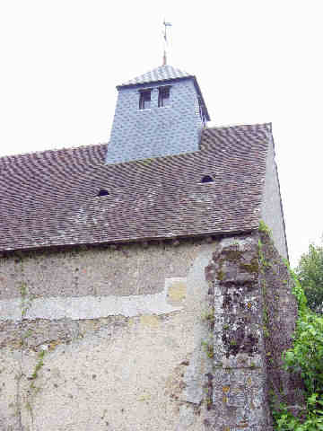 Vue nord-ouest et clocher