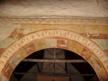 Intrados de l'arc triomphal