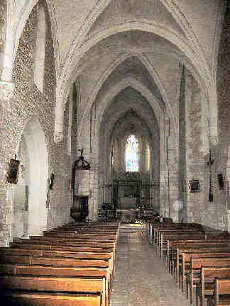 Nef, choeur et abside
