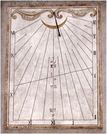 Cadran solaire (XVIIIème)