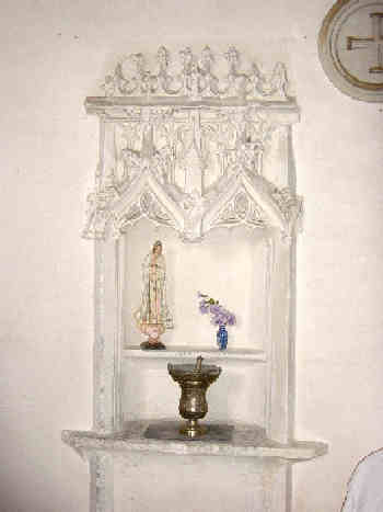 Lavabo sculpté (XVème siècle)