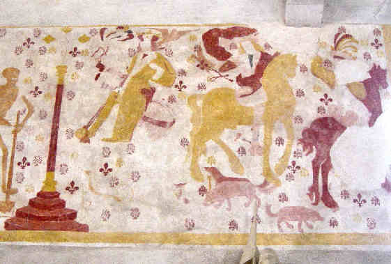 Les trois vifs (détail)