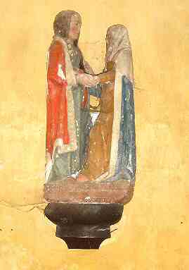 Chapelle nord: Visitation (XVIème)