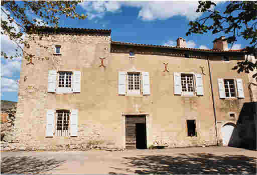 Vue générale de la façade (XVIIème siècle)