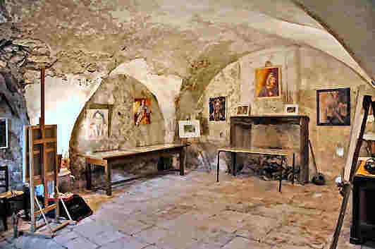 Salle voûtée pendant les journées europénnes du Patrimoine
