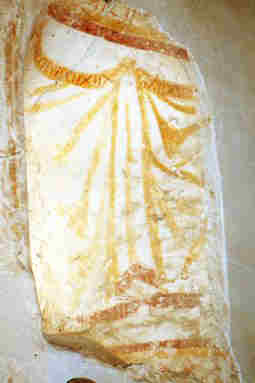 Embrasure d'une baie: draperies - Window splay: drapery