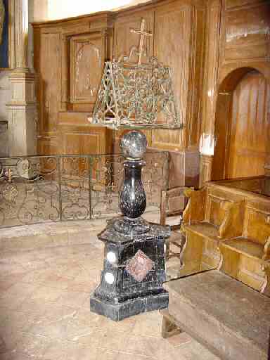 Lutrin en fer forgé (XVIIIème siècle)