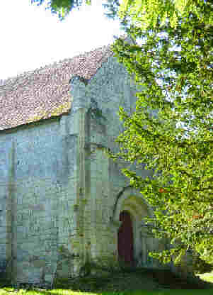 A droite: vue nord-ouest