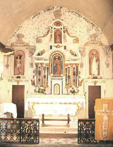 Retable du XVIIème siècle (école de Laval)
