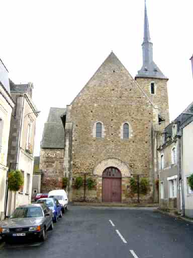 Façade ouest de Saint-Martin-de-Vertou