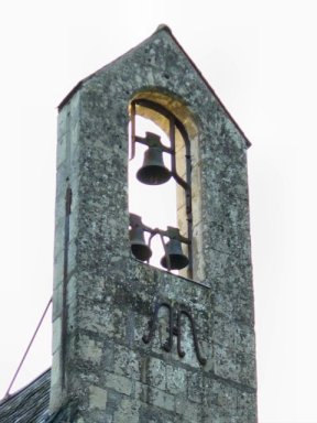 Clocher-mur de la chapelle des hôtes