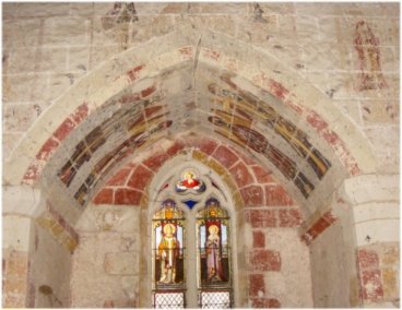Abside de la chapelle