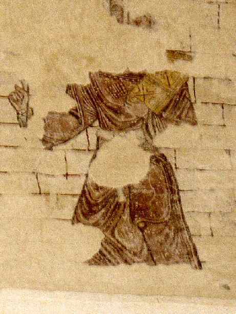 Peinture du XIIème siècle (fragment)