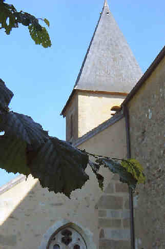 Clocher et chevet