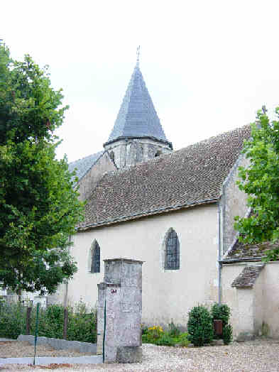 Mur nord et clocher