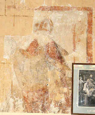 Un évêque (Saint Lubin, évêque de Chartres au VIème siècle ?)
