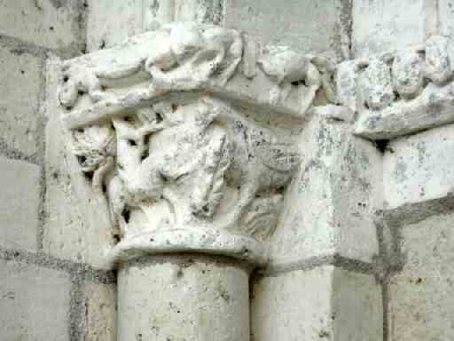 Chapiteau du portail occidental