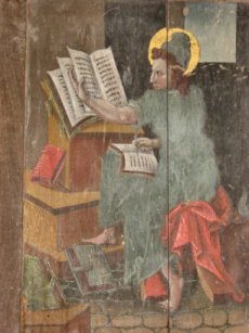 Saint-Matthieu portant un bonnet juif