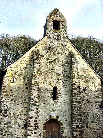 Saint-Pierre-le-Potier: façade occidentale