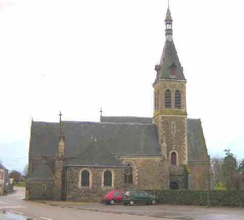 La Chapelle-Rainsouin, Église Saint Sixte