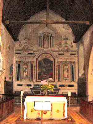 Choeur et retable