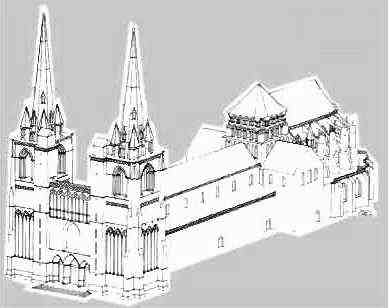 Redon, Abbaye Saint-Sauveur