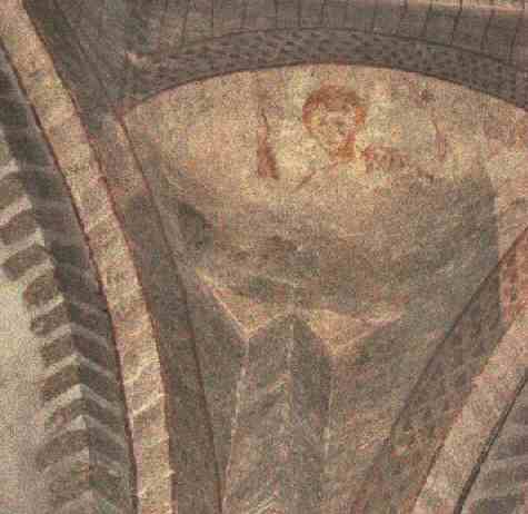 Ange sur l'un des pendentifs soutenant la coupole