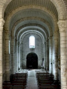 Vue générale de la nef